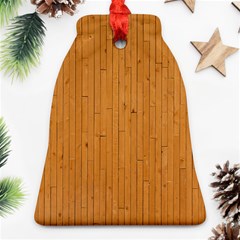 Hardwood Vertical Bell Ornament (two Sides) by artworkshop