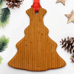 Hardwood Vertical Ornament (christmas Tree)  by artworkshop