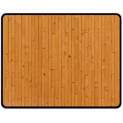 Hardwood Vertical Double Sided Fleece Blanket (medium)  by artworkshop