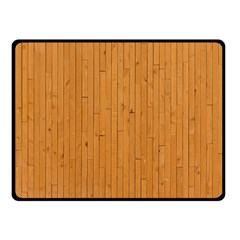 Hardwood Vertical Double Sided Fleece Blanket (small)  by artworkshop