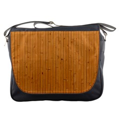 Hardwood Vertical Messenger Bag by artworkshop