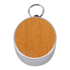 Hardwood Vertical Mini Silver Compasses by artworkshop