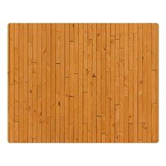 Hardwood Vertical Double Sided Flano Blanket (large)  by artworkshop