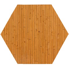 Hardwood Vertical Wooden Puzzle Hexagon by artworkshop