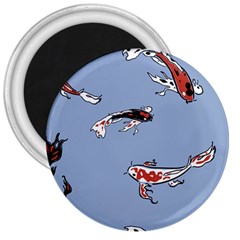 Fish Carp Koi Koi 3  Magnets by artworkshop