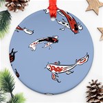 Fish Carp Koi Koi Ornament (Round) Front