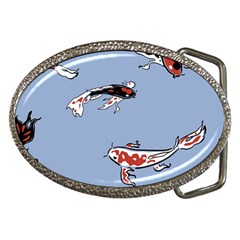 Fish Carp Koi Koi Belt Buckles by artworkshop