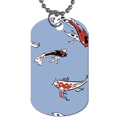 Fish Carp Koi Koi Dog Tag (one Side) by artworkshop