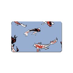 Fish Carp Koi Koi Magnet (name Card) by artworkshop