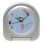 Fish Carp Koi Koi Travel Alarm Clock Front