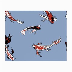 Fish Carp Koi Koi Small Glasses Cloth by artworkshop