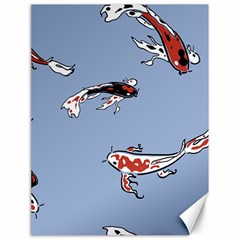 Fish Carp Koi Koi Canvas 18  X 24  by artworkshop