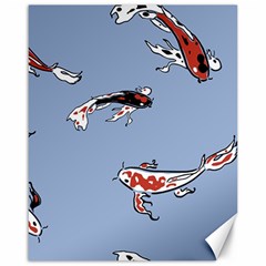 Fish Carp Koi Koi Canvas 16  X 20  by artworkshop