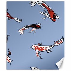 Fish Carp Koi Koi Canvas 20  X 24  by artworkshop