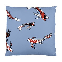 Fish Carp Koi Koi Standard Cushion Case (two Sides) by artworkshop