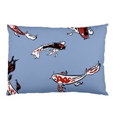 Fish Carp Koi Koi Pillow Case by artworkshop