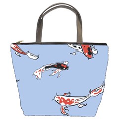 Fish Carp Koi Koi Bucket Bag by artworkshop