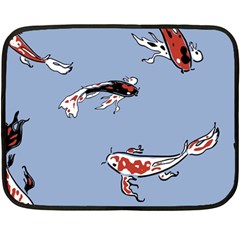 Fish Carp Koi Koi Double Sided Fleece Blanket (mini)  by artworkshop