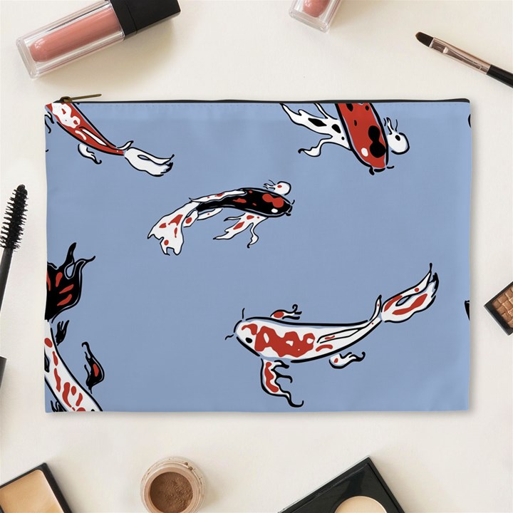 Fish Carp Koi Koi Cosmetic Bag (XL)