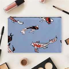 Fish Carp Koi Koi Cosmetic Bag (large) by artworkshop