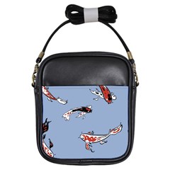 Fish Carp Koi Koi Girls Sling Bag by artworkshop