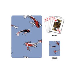 Fish Carp Koi Koi Playing Cards Single Design (mini) by artworkshop