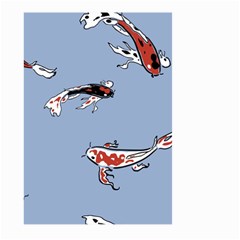 Fish Carp Koi Koi Large Garden Flag (two Sides) by artworkshop