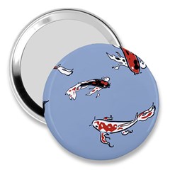 Fish Carp Koi Koi 3  Handbag Mirrors by artworkshop