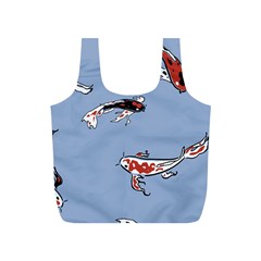 Fish Carp Koi Koi Full Print Recycle Bag (s) by artworkshop