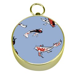 Fish Carp Koi Koi Gold Compasses by artworkshop