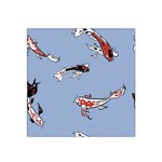 Fish Carp Koi Koi Satin Bandana Scarf 22  x 22  Front