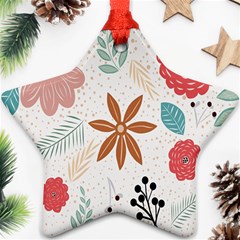 Nature Flora Ornament (star) by artworkshop