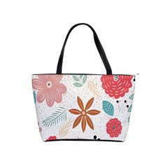 Nature Flora Classic Shoulder Handbag by artworkshop