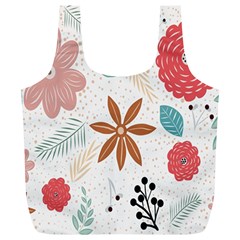 Nature Flora Full Print Recycle Bag (xl) by artworkshop