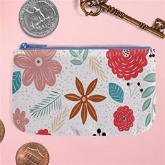 Nature Flora Large Coin Purse by artworkshop