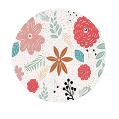 Nature Flora Mini Round Pill Box (pack Of 3) by artworkshop