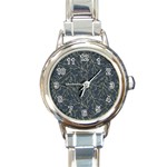 Nature Twigs Round Italian Charm Watch Front