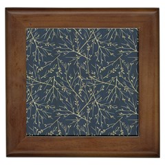 Nature Twigs Framed Tile