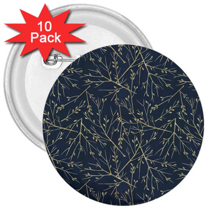 Nature Twigs 3  Buttons (10 pack) 