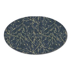 Nature Twigs Oval Magnet by artworkshop