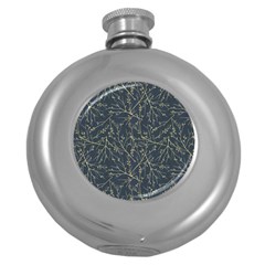 Nature Twigs Round Hip Flask (5 oz)