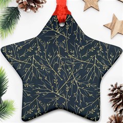 Nature Twigs Star Ornament (two Sides) by artworkshop