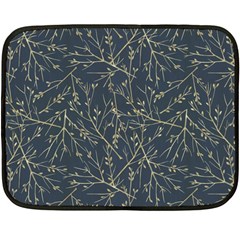 Nature Twigs Double Sided Fleece Blanket (mini)  by artworkshop