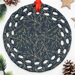 Nature Twigs Ornament (Round Filigree)