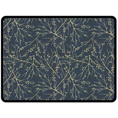 Nature Twigs Fleece Blanket (large)  by artworkshop