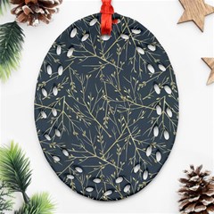 Nature Twigs Ornament (Oval Filigree)