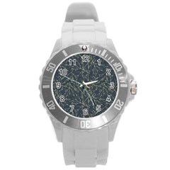 Nature Twigs Round Plastic Sport Watch (L)