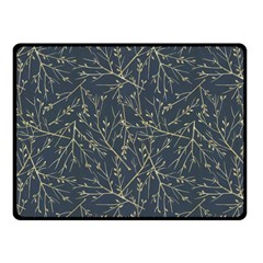 Nature Twigs Double Sided Fleece Blanket (small)  by artworkshop