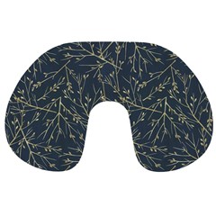 Nature Twigs Travel Neck Pillow by artworkshop