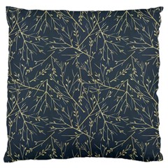 Nature Twigs Large Flano Cushion Case (One Side)